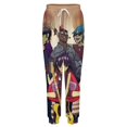 thumbnail image 4 of Gorillaz Men's Sweatpants Printed Long Joggers Athletic Track Pants Soft Lounge Pants for Leisure, Sports & Travel M, 4 of 7