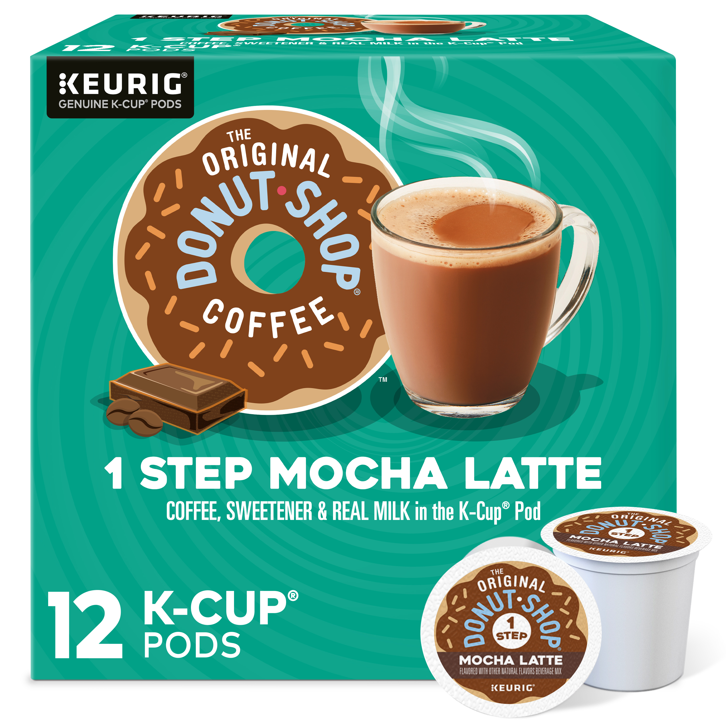 Original Donut Shop Mocha Latte, Single 