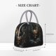 thumbnail image 2 of Balery Vintage Ornate Skull Bolsa de Almuerzo para Mujeres, Caja de Almuerzo, Bolsa de Almuerzo Pequeña Impermeable, Tote de Almuerzo Reutilizable con Gran Capacidad, 2 of 6