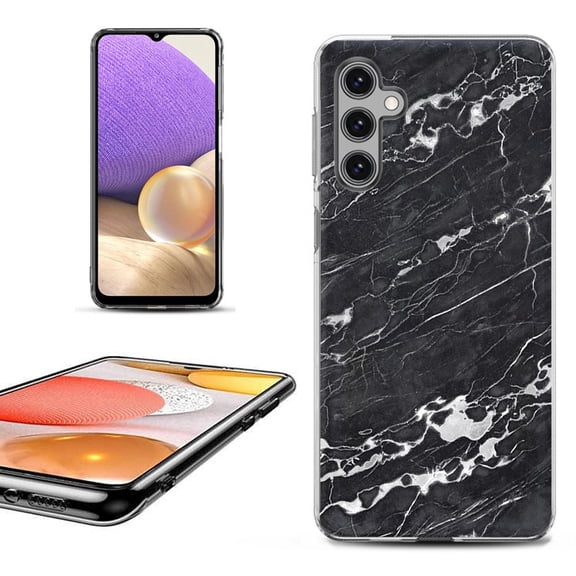 OneToughShield ® for Samsung Galaxy A14 5G Phone Case, Fashion Cover Case - Marble B/W