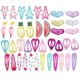 thumbnail image 1 of 40 pinzas para el pelo con lentejuelas y diseño de frutas, brillantes, para niños, estilos variados, 1 of 6
