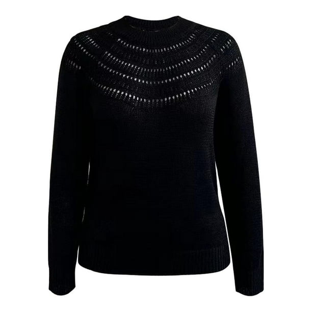 Suéter George Para Mujer Talla G Color Negro