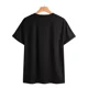 thumbnail image 3 of Playera Negra Para Hombres Mangas Corta Estampado Camisetas, 3 of 6