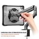 thumbnail image 3 of For iPad 10.9 (2022) Clear Case PC TPU Acrylic Kickstand Tablet Back Cover, 3 of 5