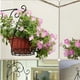 thumbnail image 3 of Ganchos colgantes de plantas Ganchos decorativos de pared de hierro Perchas colgantes de plantas par Abody Blanco/L, 3 of 7