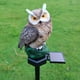 thumbnail image 4 of Lámpara LED Solar impermeable para exteriores luz de noche con forma Kuymtek de búho y pájaro con energía Solar estatua de estaca de jardín iluminación blanca cálida, 4 of 9