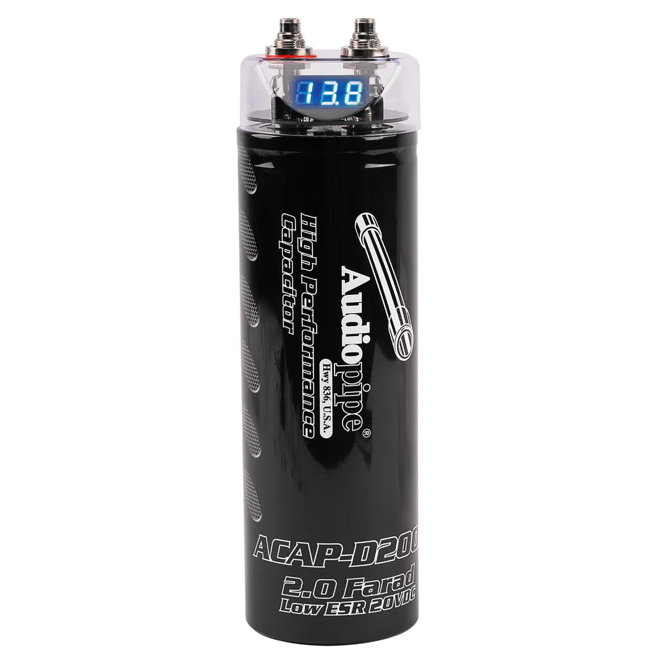 Power Acoustik PCX-3F 3-Farad Digital Capacitor - Walmart.com
