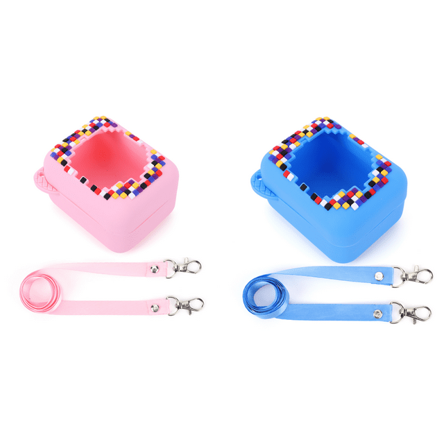 Funda de Silicona para Bitzee Digital Pet Interactive Virtual Toy Rosa