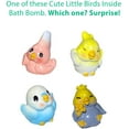 thumbnail image 6 of Bath Bomb for Kids with a Surprise Toy Cute Little Bird Inside Handmade in USA Natural Safe for Sensitive Skin by Relaxcation, 6 of 10