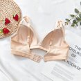 thumbnail image 2 of Women's Cotton Sexy Bralette Comfort T-Shirt Bra, 2 of 5