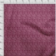 thumbnail image 3 of oneOone Viscose Jersey Fabric Geometric Maze Kasuri Print Sewing Fabric BTY 60 Inch Wide, 3 of 5