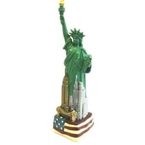 6 Inch Statue of Liberty Replica NYC Skyline American Flag Special Edition Statues