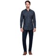 thumbnail image 4 of Camisa Vaquera Clásica Wrangler 732 Azul G Manga Larga Hombre, 4 of 5