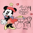 thumbnail image 2 of Disney - Mickey & Friends - Minnie Mouse in Paris - Toddler And Youth Long Sleeve Graphic T-Shirt, 2 of 4