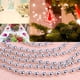 thumbnail image 5 of 2 7 M Cuentas Navidad Oropel Fiesta Plata Ventana, 5 of 9