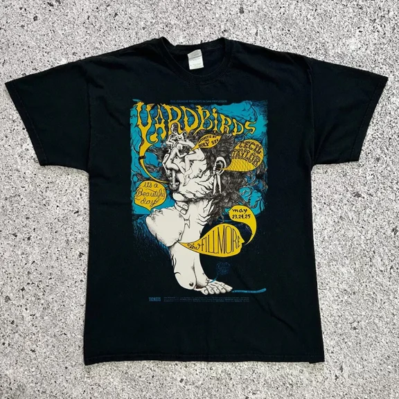 RARE New Yardbirds Unisex Unisex All Size 10D814