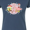 thumbnail image 3 of SpongeBob SquarePants - Spongebob Patrick Candy Canes - Juniors Fitted Graphic T-Shirt, 3 of 6