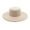 Beige, variant on HNMKIU Hats&2 | Elegant Winter Wool Fedora and Bowler Style Hats for Men and Women Cloche Flat Top Wide Brim Bucket Hats with Velour Finish White,One Size