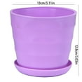 🌈 1Pc Flower Pot Clearance! Ceramic Resin Plastic Flower Pot Thick Sky