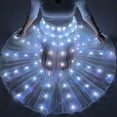 thumbnail image 6 of ANINEO Women Fashion Luminous Skirt Pleated Skirt Transparent Dance Performance Skirt Clothes, 6 of 8