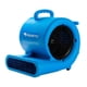 thumbnail image 2 of Mounto 1/3hp Air Mover 2000cfm Secador de alfombras Ventilador de secado de piso - Mover de aire de 3 velocidades con doble salida GFCI, cable de alimentación de 25 pies para secado, refrigeración, ci, 2 of 5