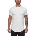 thumbnail image 5 of Muscle Killer Paquete de 3 camisetas deportivas activas para hombre, gimnasio, entrenamiento, culturismo, fitness, camiseta informal de entrenamiento (mediano negro+gris+blanco), 5 of 5