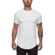 thumbnail image 5 of Muscle Killer Paquete de 3 camisetas deportivas activas para hombre, gimnasio, entrenamiento, culturismo, fitness, camiseta informal de entrenamiento (mediano negro+gris+blanco), 5 of 5