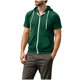 thumbnail image 2 of Blusa y camisa de manga corta con cuello vuelto para hombre, informal, de moda, de color liso, con botones, solapa y hebilla de gancho, camiseta de manga corta de poliéster para hombre., 2 of 7