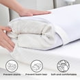 thumbnail image 5 of Gel Memory Foam Mattress Topper, Breathable High-Density Pad, Removable Cover, Full-Size Bed, Reclining Sofa, 2in/3in Thicknesses, 5 of 7