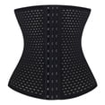thumbnail image 1 of Entrenador de cintura para mujer, moldeador de cuerpo de reloj de arena de grasa inferior del vientre, faja moldeadora de cintura mejorada con extensor de huesos de acero, 1 of 5