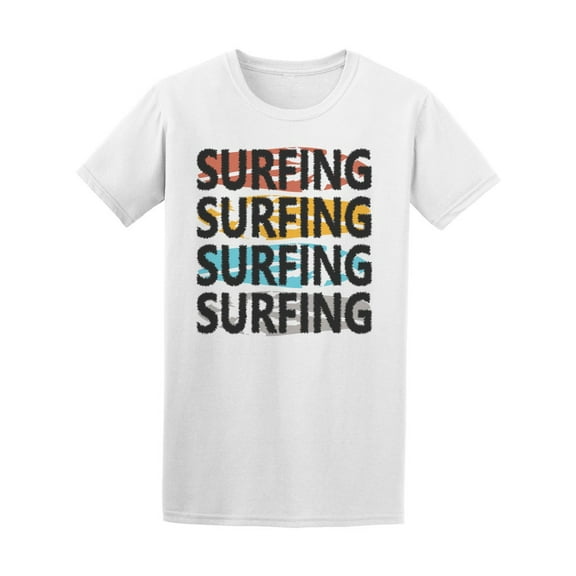 Colorful Surfing Surfboards Tee Men's -Image by Shutterstock