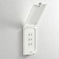 thumbnail image 3 of Sanwa Supply Keyed Security Slim Outlet Cover TAP-KJCV1 White, 3 of 5