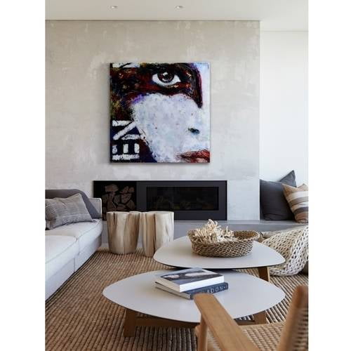 My Lady Painting Print on Wrapped Canvas