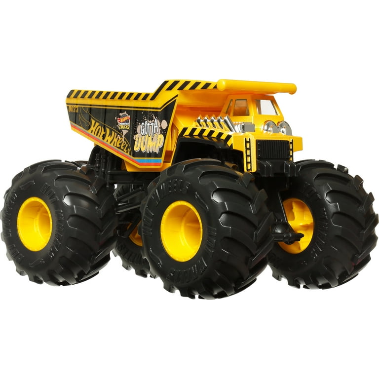 ミニカー Hotwheels MONSTER TRUCKS Amazon.com: Hot Wheels Monster Trucks Connect and Crash Car