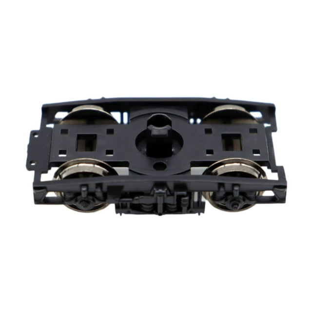 Bogie de tren modelo a escala HO 1:87, bogie de trenes modelo, accesorios de bricolaje para ferrocarril, con ruedas de aleación, bogie de simulación