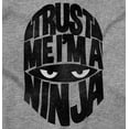 thumbnail image 2 of Funny Trust Me I'm A Ninja Joke Zip Hoodie Sweatshirt Men Brisco Brands S, 2 of 6