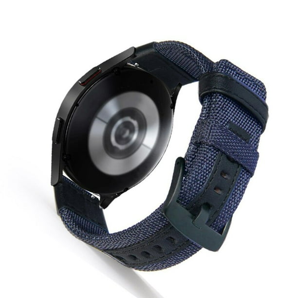 Correa de nailon de 20mm y 22mm para Samsung Galaxy watch 4, 40mm, 44mm, clásica, 42mm, 46mm, correa de repuesto, Amazfit, HUAWEI Watch GT2 Tan Jianjun unisex