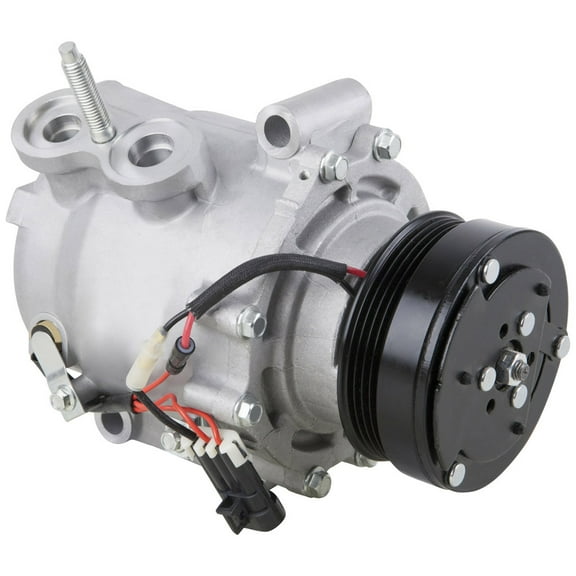 AC Compressor & A/C Clutch For Chevy Trailblazer GMC Envoy Buick Rainier Saab 9-7x Isuzu Ascender V8 w/ 3-Pin Connector - BuyAutoParts