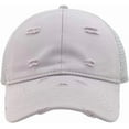 thumbnail image 2 of Comfy Vintage Trucker Baseball Hat- M/L/XL/XXL Women Men Unstructured Washed Dad Cap | Snapback | Soft Crown | Soft Mesh, 2 of 5