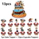 thumbnail image 5 of Decoraciones para fiesta de cumpleaños con temática de Luffy de ONE PIECE, vajilla desechable, juguetes para bebés, vasos de papel, platos, servilletas y suministros de fondo, 5 of 5