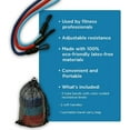 thumbnail image 6 of Resistance Band Latex Free: Effective Workout Tool for Fitness Pros - Adjustable, Durable, and Convenient with Travel Pouch, 6 of 6