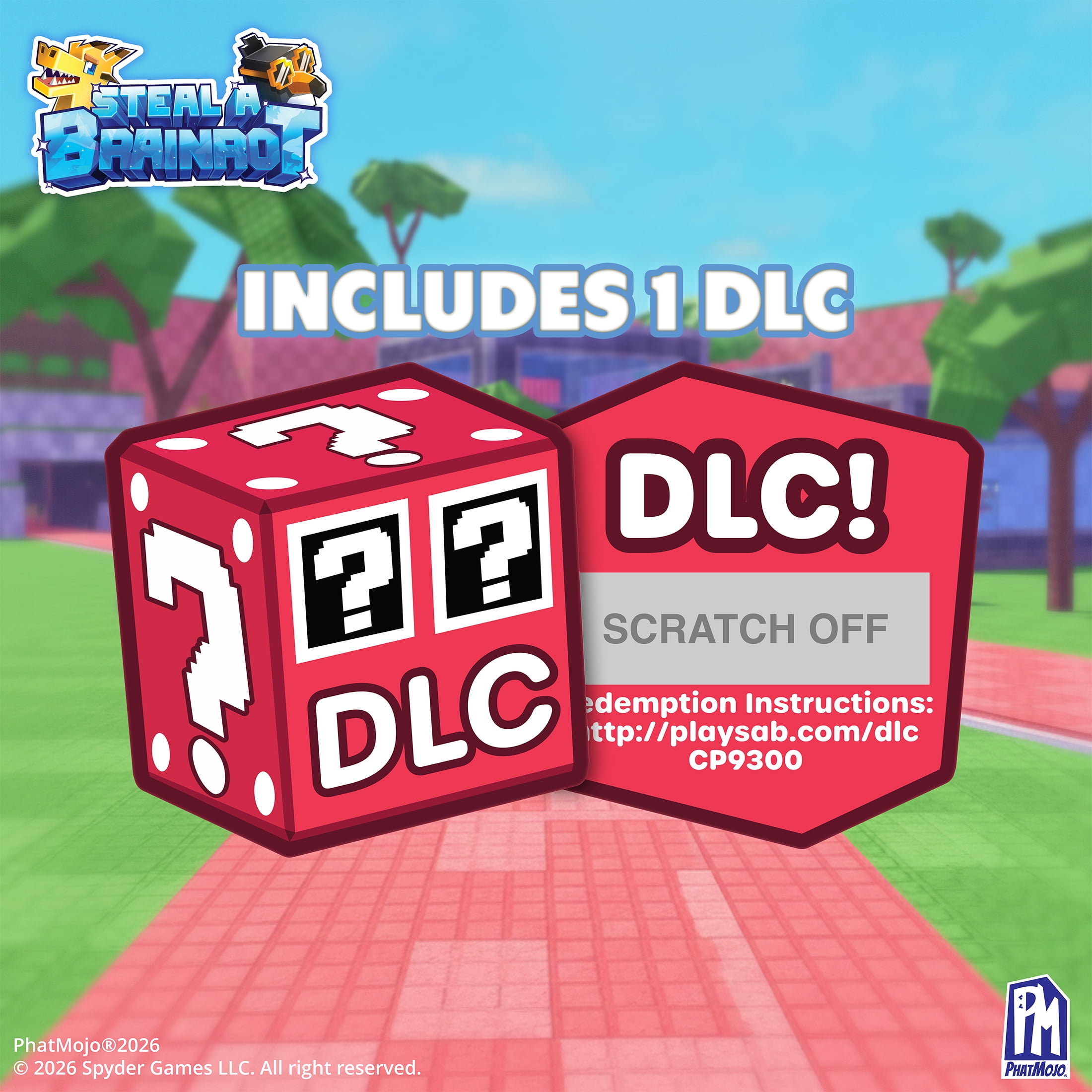 Steal A Brainrot Mystery Collectible Plush Assortment Series 1 Includes DLC Codes Redeemable on Roblox Officially Licensed by PhatMojo Ages 6+