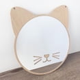 thumbnail image 1 of Children Acrylic Wall Mirror with Rope Hanging Decorative Katze, 1 of 6