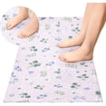 thumbnail image 4 of Coolnut Floral 39" x20" Soft and Absorbent Bathroom Rugs,Quick Dry Machine Washable Bath Mat for Bathroom Kitchen Bathtub Home Decor, 4 of 7