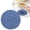 Navy Blue, variant on 7"Round Placemats,Heat Resistant Non-Slip Circle Place Mats,royal placemats,for Home Kitchen,Daily Meal,Dinner Party(Black)