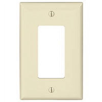 Eaton Wiring Devices PJ26LA Decorative Wallplate, 1-Gang, Polycarbonate, Light Almond 20 Pack