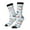 2 Black-1, variant on Swimming Shark Print Adult Socks for Men & Women,Calf Socks, Ankle Socks,Boots Socks,Breathable Casual Sock,Unisex Crew Socks