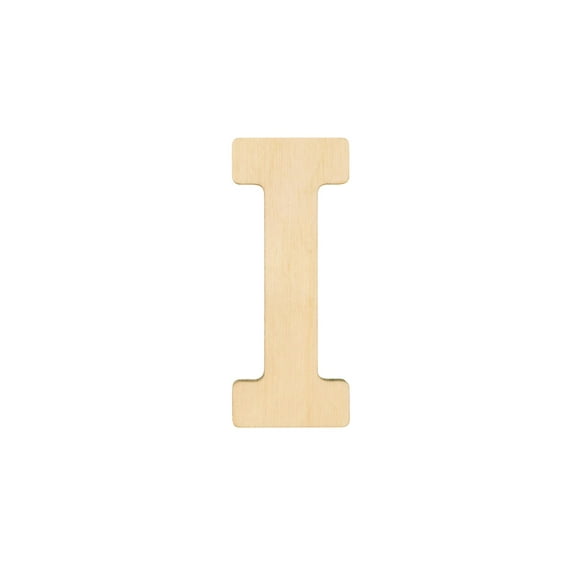 Essentials By Leisure Arts Arts Wood Letter 1.75" Birch I