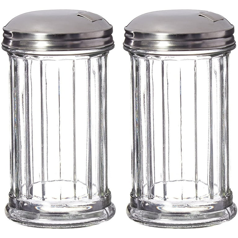 Sugar dispenser glass and stainless steel 320 ml