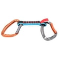 thumbnail image 6 of Climbing Quickdraw Set - Durable Nylon Webbing, Straight and Curved Carabiners, 6 of 15